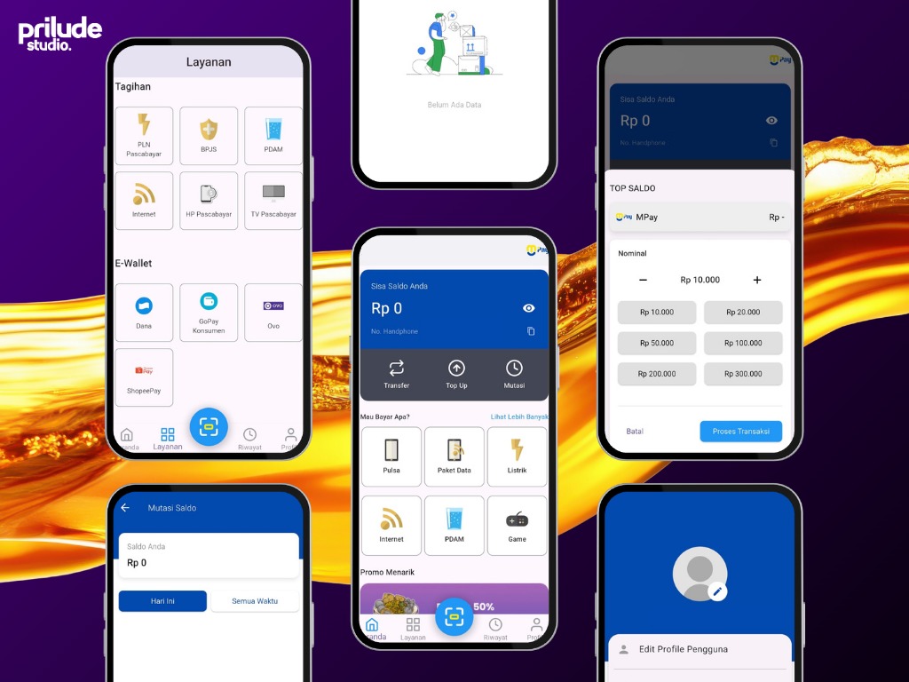Aplikasi PPOB Dan Pembayaran Digital Lengkap.